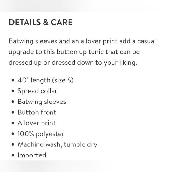 Nordstrom Love by  Design NWT Brooklyn Black Floral Art Button Shirt Dress XL - Picture 8 of 8